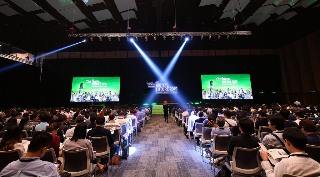 ผู้เข้าร่วมงาน THE DIGITAL FUTURE 2019 Transformation is Now